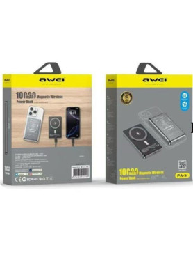 Awei PA-31 MagSafe Power Bank 10000mAh 5W Γκρι