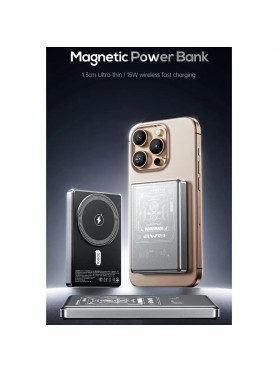 Awei PA-31 MagSafe Power Bank 10000mAh 5W Γκρι