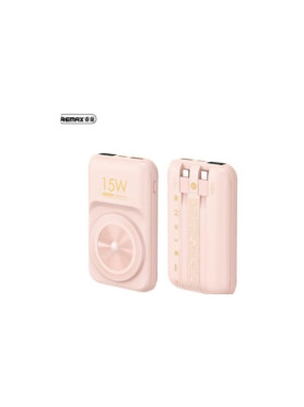 Remax RPP-281 Power Bank 10000mAh 22.5W με Θύρα USB-C Power Delivery Ροζ