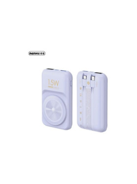 Remax RPP-281 Power Bank 10000mAh 22.5W με Θύρα USB-C Power Delivery Μωβ