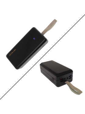 Remax RPP-173 Power Bank 60000mAh 22.5W με 4 Θύρες USB-A και Θύρα USB-C Μαύρο