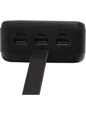 Remax RPP-184 Power Bank 40000mAh με 3 Θύρες USB-A Μαύρο
