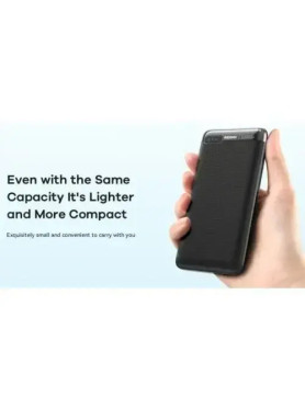 Remax RPP-625 Power Bank 10000mAh 15W με 2 Θύρες USB-A και Θύρα USB-C Power Delivery Λευκό
