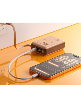 WK WP-117 Power Bank 20000mAh 65W με Θύρα USB-C Power Delivery Λευκό