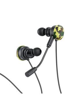 Awei L6 In Ear Gaming Headset με σύνδεση 3.5mm Χακί