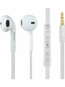 Awei ES-15hi In-ear Handsfree Ακουστικά με Βύσμα 3.5mm Λευκό