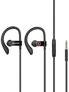 Awei ES-160I In-ear Handsfree με Βύσμα 3.5mm Μαύρο
