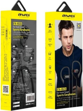 Awei ES-160I In-ear Handsfree με Βύσμα 3.5mm Μαύρο