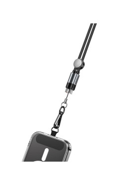 Hoco Braided USB 2.0 Cable USB-C male - USB-C 100W 1.4m 112122