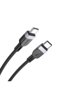 Hoco X109 Energy USB 3.2 Cable USB-C male - USB-C 60W Μαύρο 1m GER-HC-X109TC1M-BK