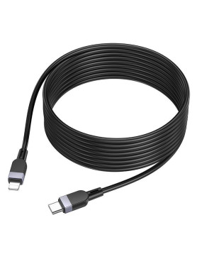 Hoco X109 Energy USB 3.2 Cable USB-C male - USB-C 60W Μαύρο 1m GER-HC-X109TC1M-BK