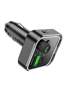 Borofone FM Transmitter Αυτοκινήτου Bc53 με Bluetooth / Type-C