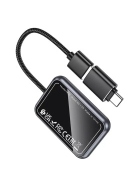 Wireless Carplay Adapter Usb A Usb C Hoco Hu1 – Μαύρο