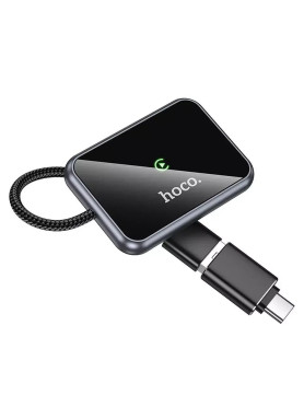 Wireless Carplay Adapter Usb A Usb C Hoco Hu1 – Μαύρο