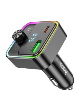 Hoco FM Transmitter Αυτοκινήτου με Bluetooth / USB Κωδικός: E81
