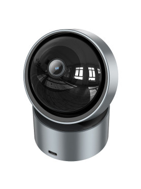 Hoco IP Κάμερα Παρακολούθησης Full HD+ 3MP με Αμφίδρομη Επικοινωνία και Φακό 2.4mm Ασημί