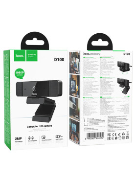 Hoco D100 Web Camera Full HD 1080p 46707-OC