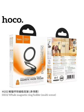 Hoco H102 Βάση Γραφείου για Κινητό σε Μαύρο χρώμα
