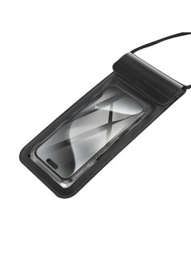 Hoco Hx53 Treasure Αδιάβροχη Δερμάτινη Θήκη Κινητού Έως 7.2''