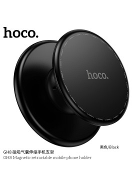 Hoco Gh8 Θήκη Κινητού Τηλεφώνου Αναδιπλούμενο Μαγνητικό Πλαίσιο Κατάσταση Μαύρο Μαύρo