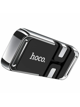 Hoco Βάση Κινητού Αυτοκινήτου Carry Winder Magnetic Dashboard CA77 με Μαγνήτη Γκρι