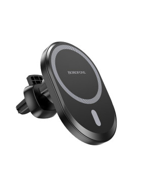Borofone Βάση Κινητού Αυτοκινήτου με Μαγνήτη MagSafe Μαύρη Κωδικός: BH71