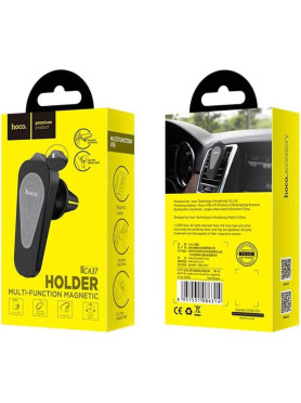 Hoco CA37 Magnetic Holder Emergency Tool Βάση Κινητού Αυτοκινήτου 3.5" - 6" με Μαγνήτη Μαύρη Κωδικός: HOC-CA37-BK