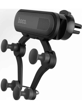 Hoco CA51 Βάση Κινητού Αυτοκινήτου 4" - 6.5" με Ρυθμιζόμενα Άγκιστρα Μαύρη Κωδικός: HOC-CA51-BK