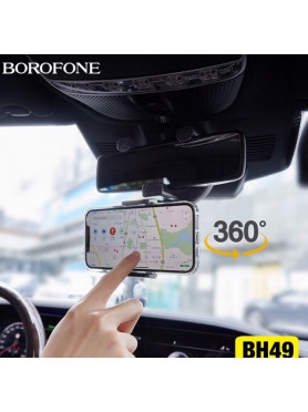 Borofone Βάση Κινητού Αυτοκινήτου με Ρυθμιζόμενα Άγκιστρα Κωδικός: BH49