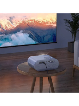 Hoco DT2 Mini Projector LCD HD Λάμπας LED με Wi-Fi