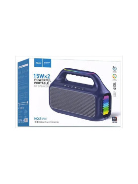 Hoco HC47 Ηχείο Bluetooth 30W με Διάρκεια Μπαταρίας έως 3 ώρες Μπλε