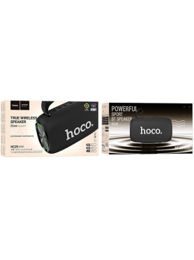 Hoco Ηχείο Bluetooth 20W με Ραδιόφωνο και Διάρκεια Μπαταρίας έως 3 ώρες Μαύρο HC25