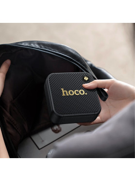 Hoco HT1 Marquis Sport Ηχείο Bluetooth 8W με Ραδιόφωνο και Διάρκεια Μπαταρίας έως 3 ώρες Μαύρο