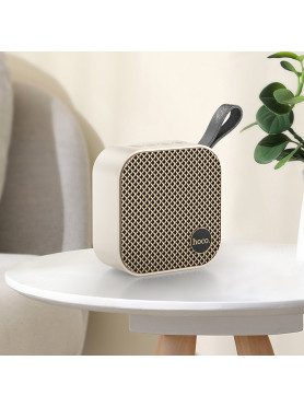 Hoco HC22 Auspicious Ηχείο Bluetooth 5W με Ραδιόφωνο και Διάρκεια Μπαταρίας έως 4 ώρες Γκρι