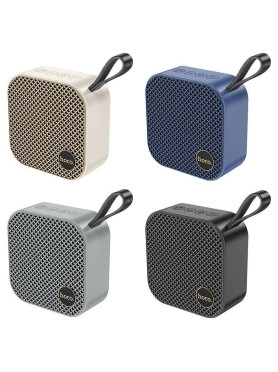 Hoco Auspicious Ηχείο Bluetooth 5W με Ραδιόφωνο και Διάρκεια Μπαταρίας έως 4 ώρες Μπλε