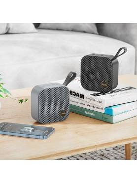Hoco HC22 Auspicious Ηχείο Bluetooth 5W με Ραδιόφωνο και Διάρκεια Μπαταρίας έως 4 ώρες Μαύρο