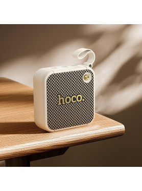 Hoco HT1 Marquis Sport Ηχείο Bluetooth 8W με Ραδιόφωνο και Διάρκεια Μπαταρίας έως 3 ώρες Λευκό