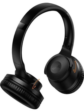 Hoco W71 Ασύρματα Bluetooth Over Ear Ακουστικά με 26 ώρες Λειτουργίας Μαύρα