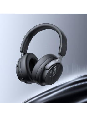 Hoco W53 Plus Ασύρματα / Ενσύρματα On Ear Ακουστικά με 90 ώρες Λειτουργίας Μαύρα