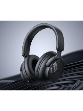 Hoco W53 Ασύρματα / Ενσύρματα Over Ear Ακουστικά με 46 ώρες Λειτουργίας Μαύρα