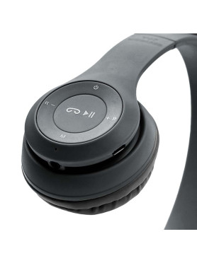 Cat Ears Y47 Ασύρματα Bluetooth On Ear Ακουστικά με Ραδιόφωνο Μαύρα