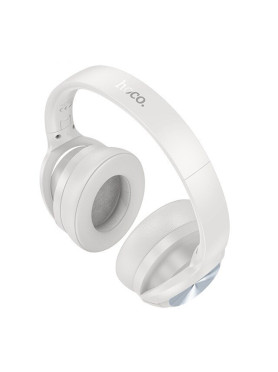 Hoco W54 Ασύρματα / Ενσύρματα Over Ear Ακουστικά με 30 ώρες Λειτουργίας Γκρι