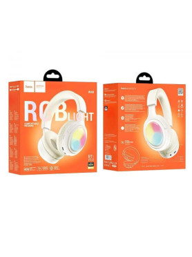 Hoco W48 Ασύρματα Bluetooth On Ear Ακουστικά White