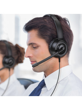 Hoco W112 Pure Over Ear Multimedia Ακουστικά με μικρόφωνο και σύνδεση 3.5mm Jack
