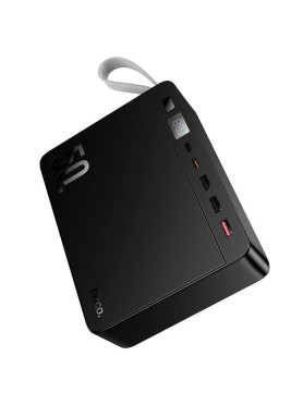 Hoco J166 Carretera Power Bank 50000mAh 22.5W με 3 Θύρες USB-A και 2 Θύρες USB-C Power Delivery / Quick Charge 2.0 / Quick Charg
