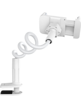 Borofone Bright Shell Βάση Κινητού με Βραχίονα Λευκό