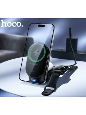 Hoco Ασύρματος Φορτιστής Qi2 25W Power Delivery Μαύρος (CQ23)