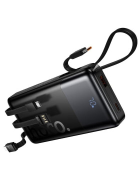 Hoco J156 Power Bank 10000mAh 22.5W με Θύρα USB-A και Θύρα USB-C Quick Charge 3.0 Μαύρο