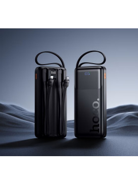 Hoco J156 Power Bank 10000mAh 22.5W με Θύρα USB-A και Θύρα USB-C Quick Charge 3.0 Μαύρο