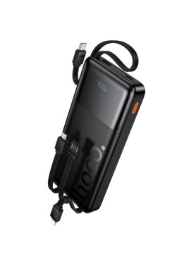 Hoco J156 Power Bank 10000mAh 22.5W με Θύρα USB-A και Θύρα USB-C Quick Charge 3.0 Μαύρο